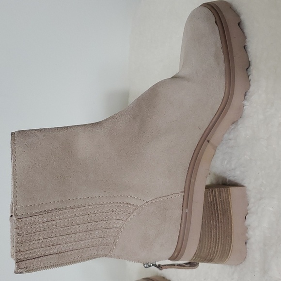 Dolce Vita Martey H2O Taupe Suede Waterproof Boot, 7 - Picture 9 of 16